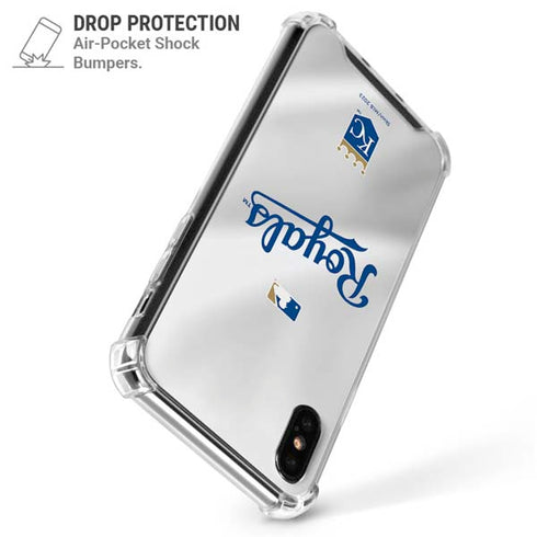 MLB Kansas City Royals Jersey iPhone XS Max Clear Case